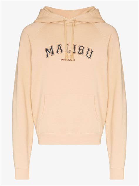 sweat shirt yves saint laurent|Saint Laurent malibu hoodie.